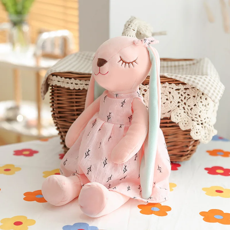 Peluche lapin : un adorable compagnon réconfortant pour les enfants – Image 6