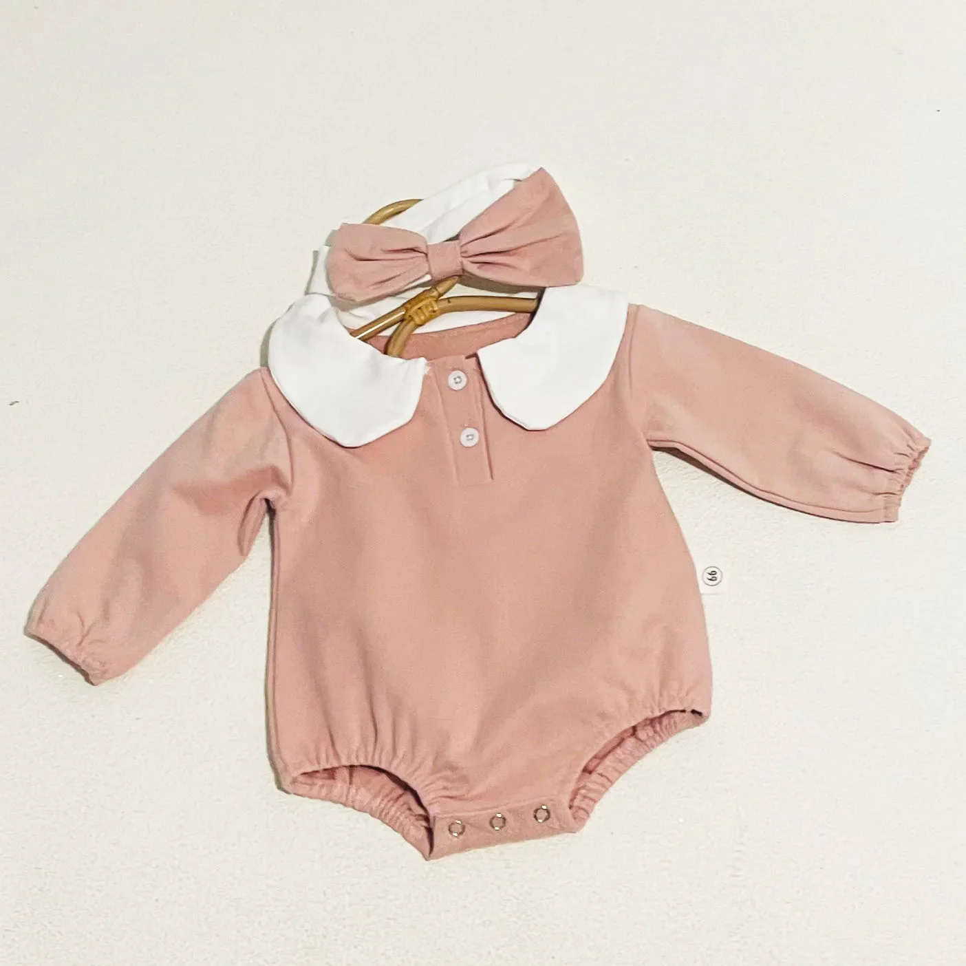 Ensemble body bébé à col – Image 6