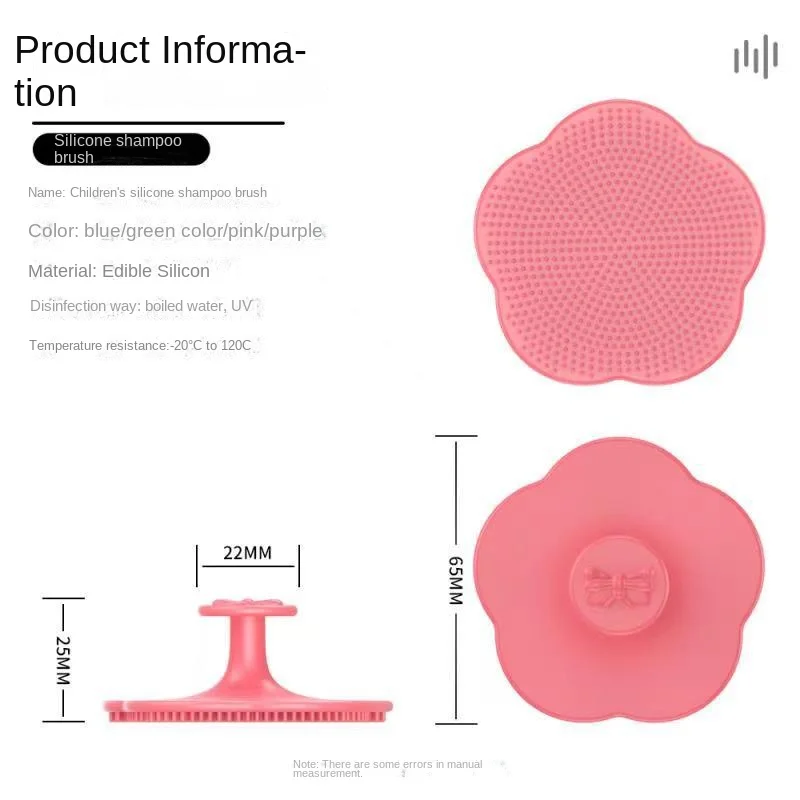 Ensemble de soins capillaires pour bébé : peigne pour la tête et peigne doux pour le bain – Image 3