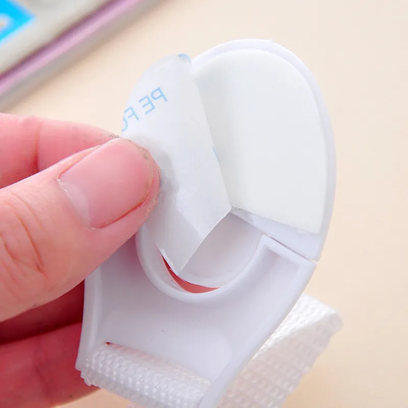 Lot de 10 verrous de sécurité pour armoires et tiroirs en plastique – Image 4