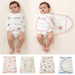 Couverture d'emmaillotage pour bébé : enveloppe de protection du ventre