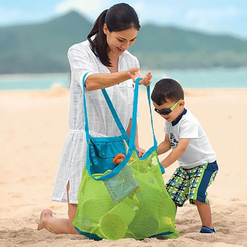 Sac de rangement en filet pour jouets de plage pour enfants – Image 7