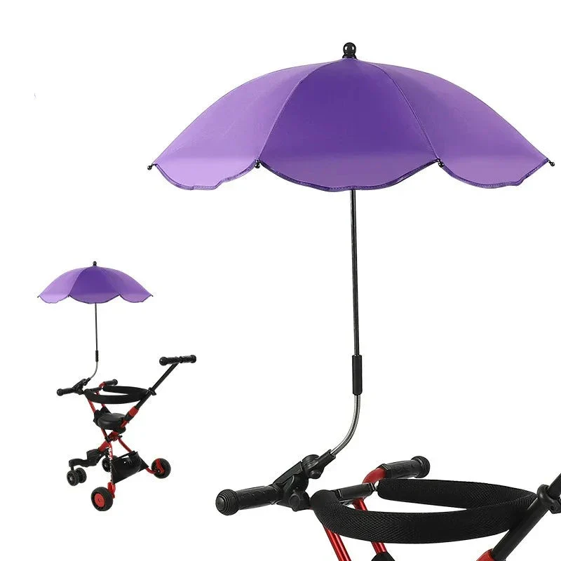 Parapluie réglable pour poussette - Pare-soleil UV pour poussette – Image 9