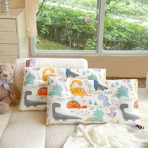 1 oreiller en velours doux pour bébé pour un sommeil confortable