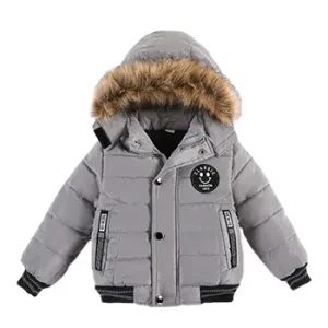 Veste chaude à capuche pour enfant (2-6 ans) - Automne/Hiver