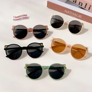 Adorables lunettes de soleil de dessin animé pour filles