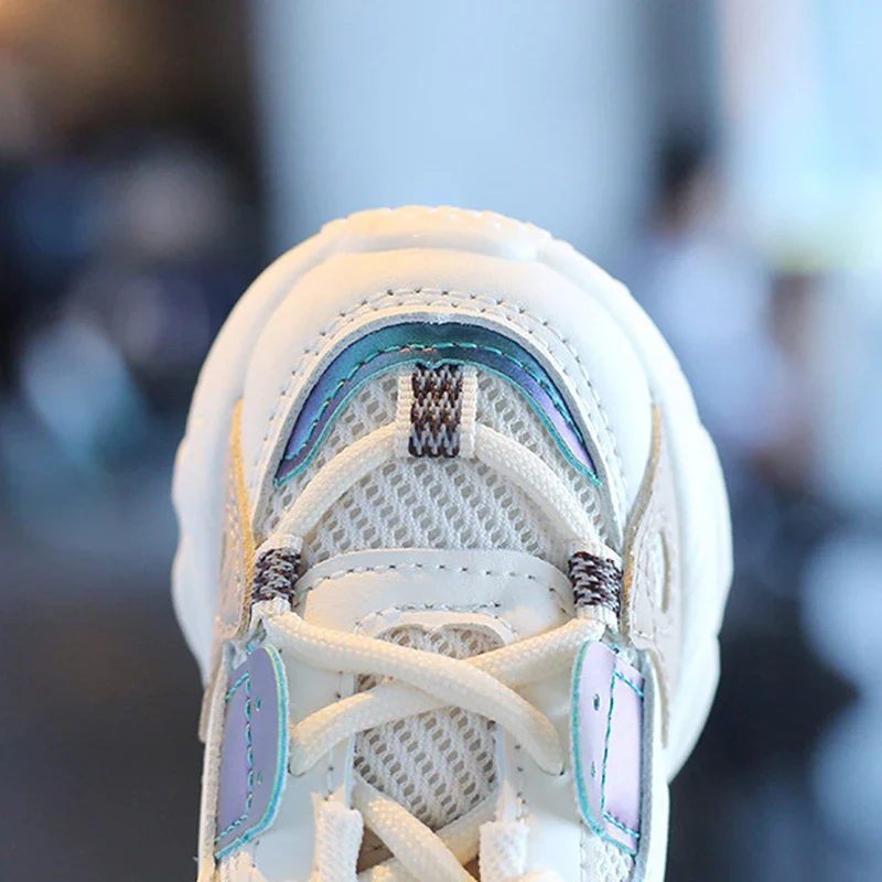 Chaussures de sport en maille pour enfants – Image 4