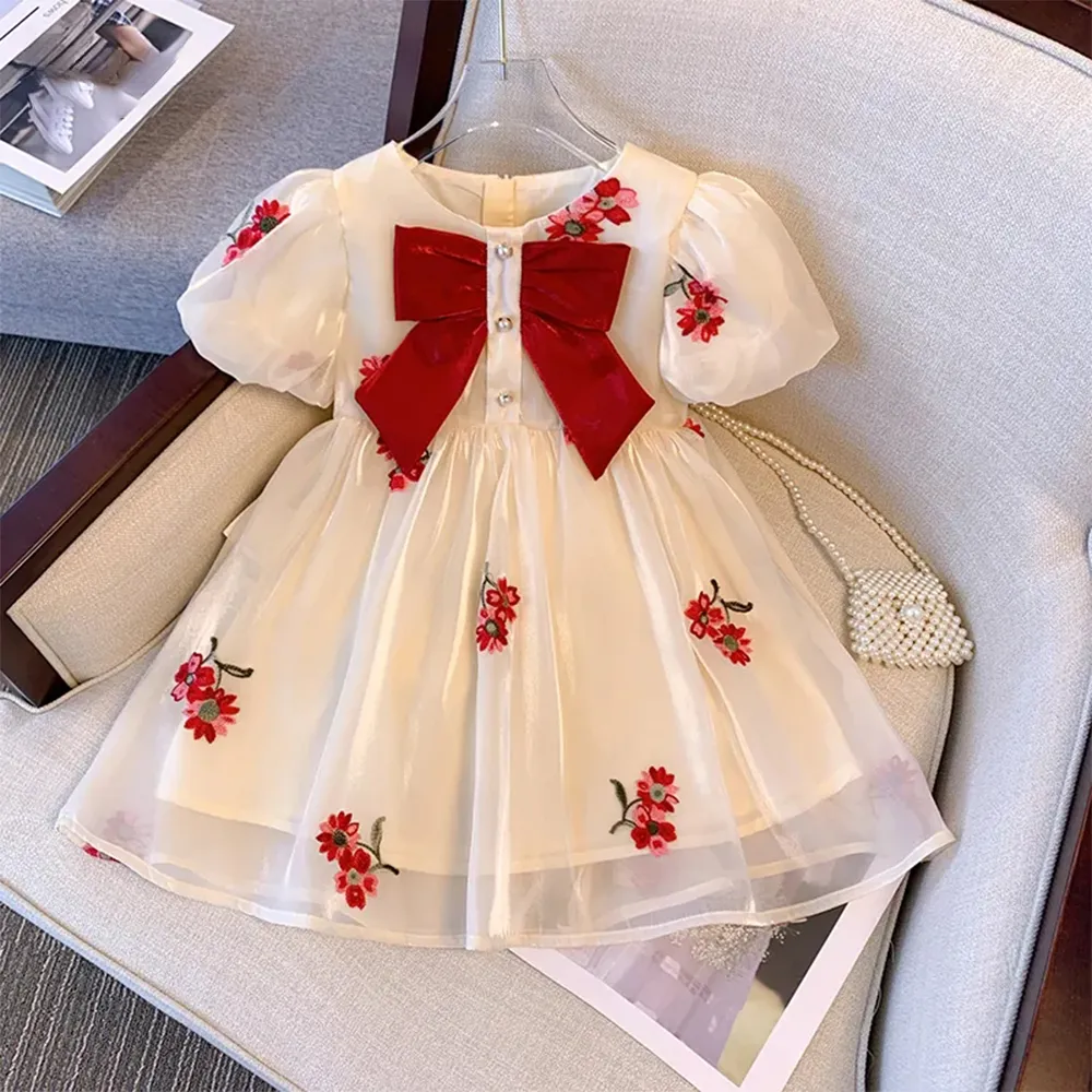 Robe de princesse d'été pour tout-petits : élégante et stylée