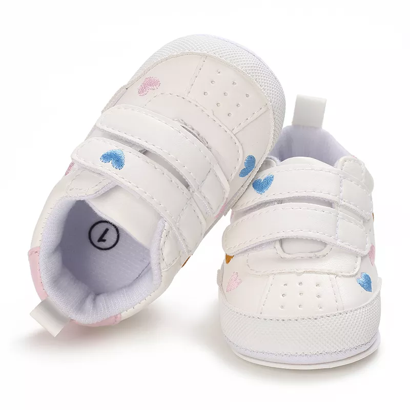 Chaussures bébé décontractées pour petites filles : jolies chaussures à semelles souples pour les premiers pas (0-18 mois) – Image 5
