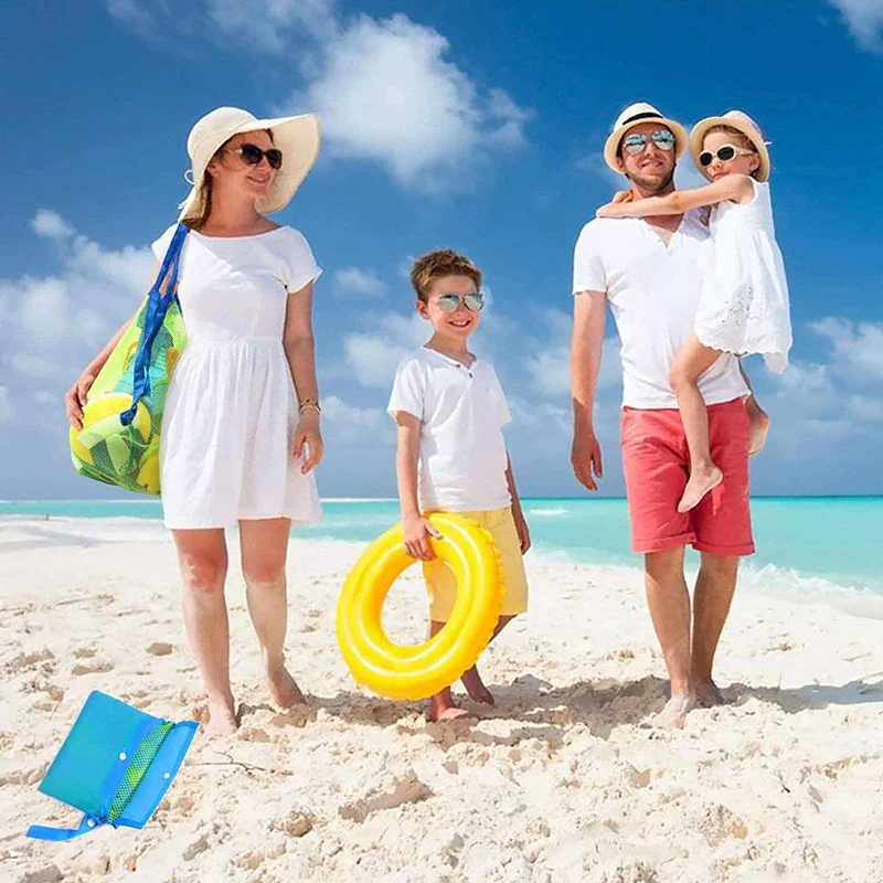 Sac de rangement en filet pour jouets de plage pour enfants – Image 2
