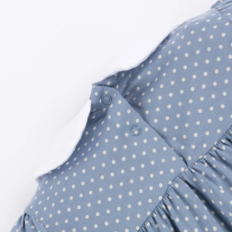 Vêtements bébé fille en coton à motif lapin appliqué : tenues décontractées d'été – Image 5