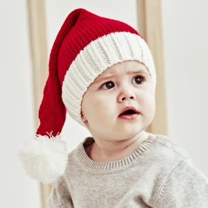 Bonnet de Père Noël pour bébé