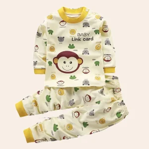 Ensembles de vêtements en coton pour enfants, motif dessin animé, pour l'automne et l'hiver