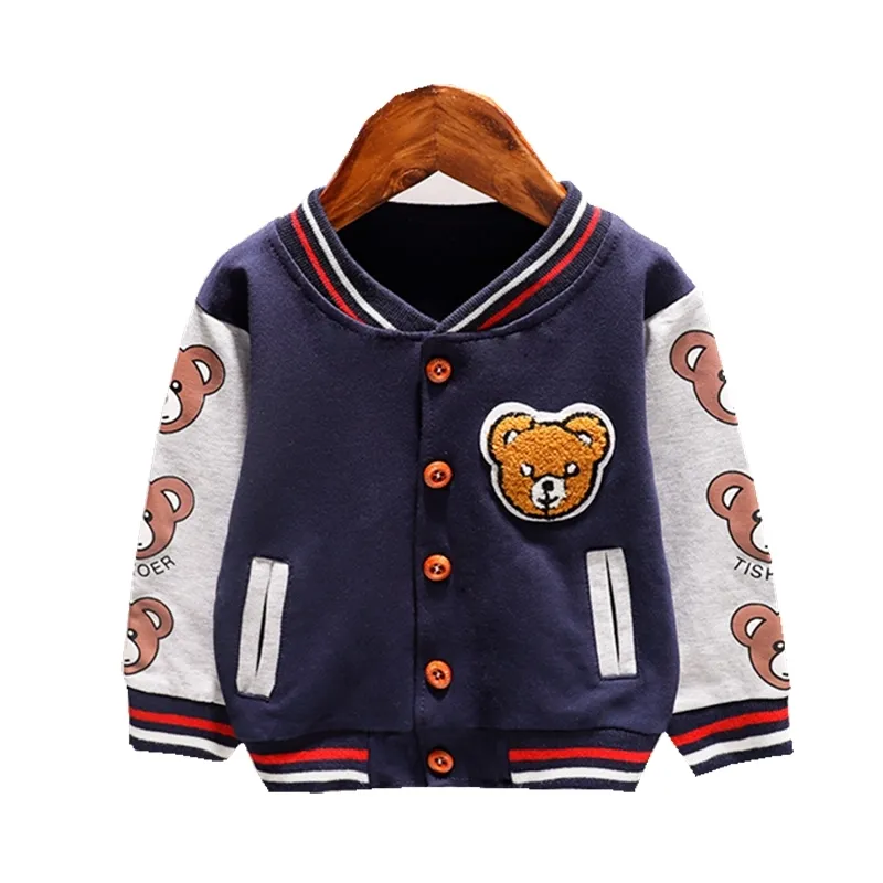 Veste en coton à imprimé dessin animé pour les tout-petits tendance – Mode sportive pour chaque saison – Image 2