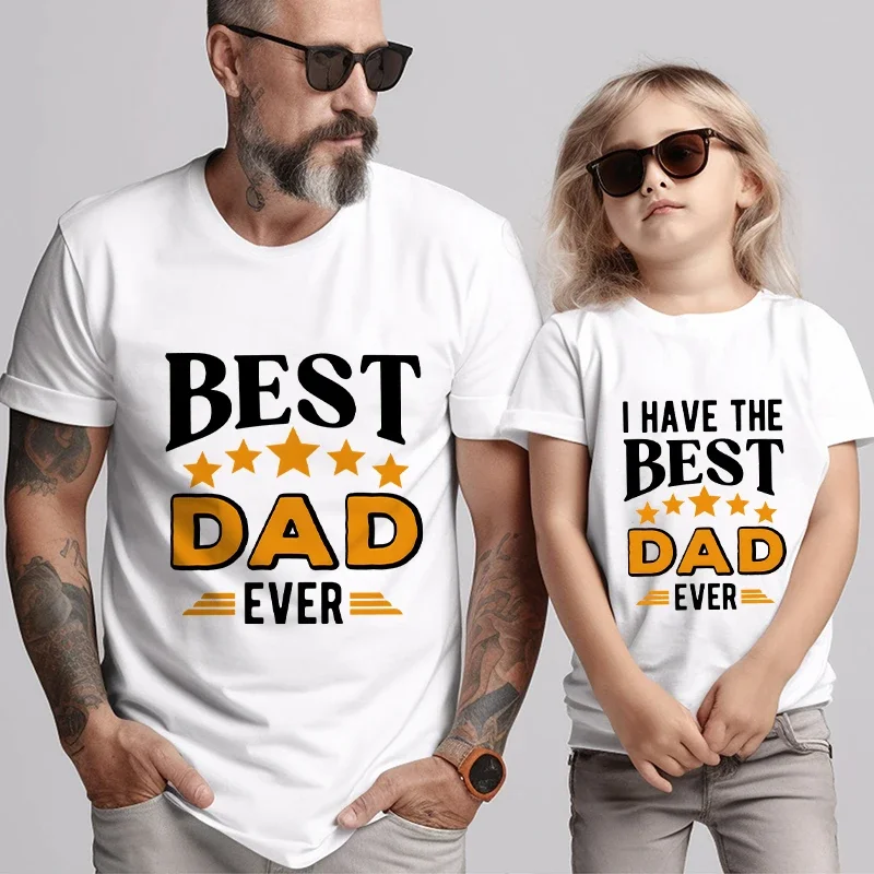 T-shirts imprimés « J'ai le meilleur papa »