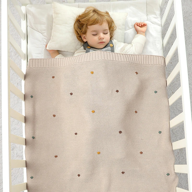 Couverture tricotée ultra douce pour bébé – Image 6