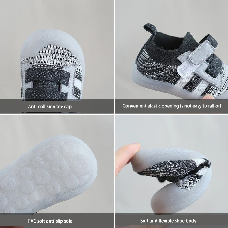 Chaussures de sport respirantes en maille pour enfants - Semelles souples – Image 2