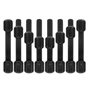 Serrures de sécurité pour enfants - Sangles réglables pour armoires, tiroirs et appareils électroménagers