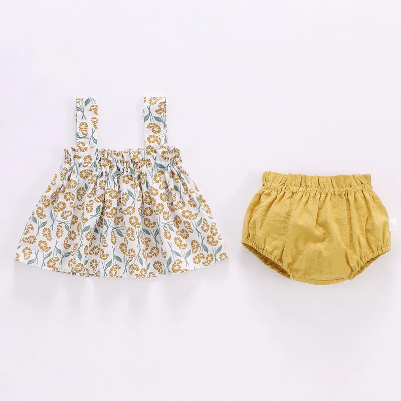 Ensemble mini-robe d'été pour nouveau-né fille – Image 4