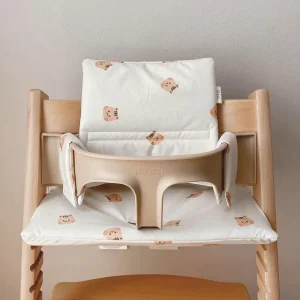 Coussin de chaise pour bébé : accessoire de chaise de salle à manger antidérapant et portable
