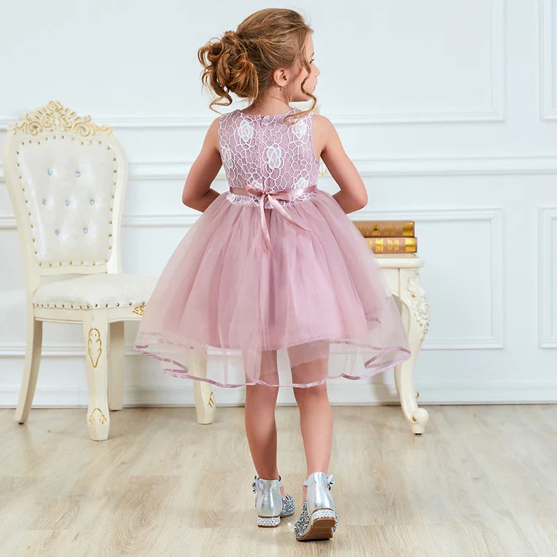Robe fleurie pour bébé fille : costume tutu de princesse décontracté – Image 6