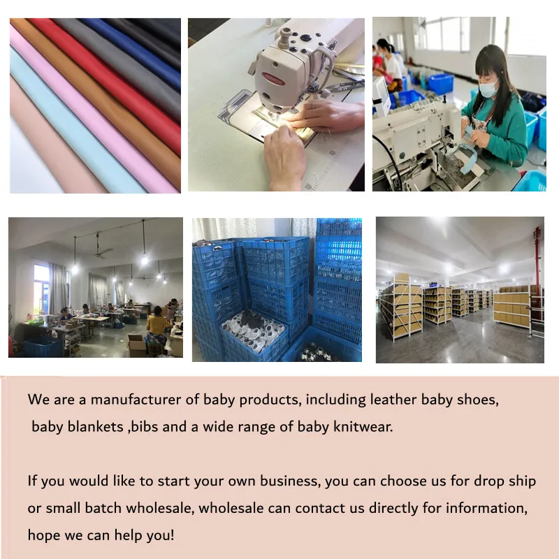 Chaussons bébé en cuir de vache - Semelles souples, chaussures antidérapantes pour bébé – Image 6