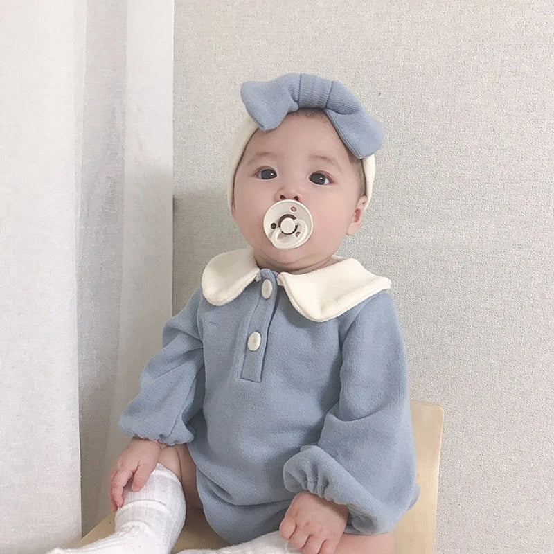 Ensemble body bébé à col – Image 2