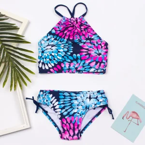 Ensemble bikini coloré pour enfants - Maillots de bain d'été