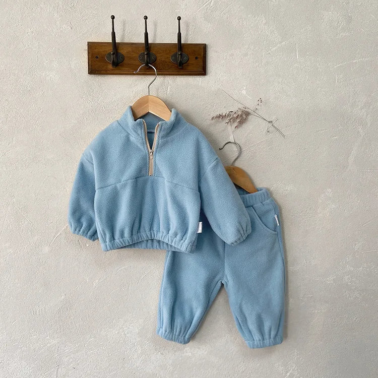 Ensemble de sweats à capuche de sport d'automne pour tout-petits – Image 9