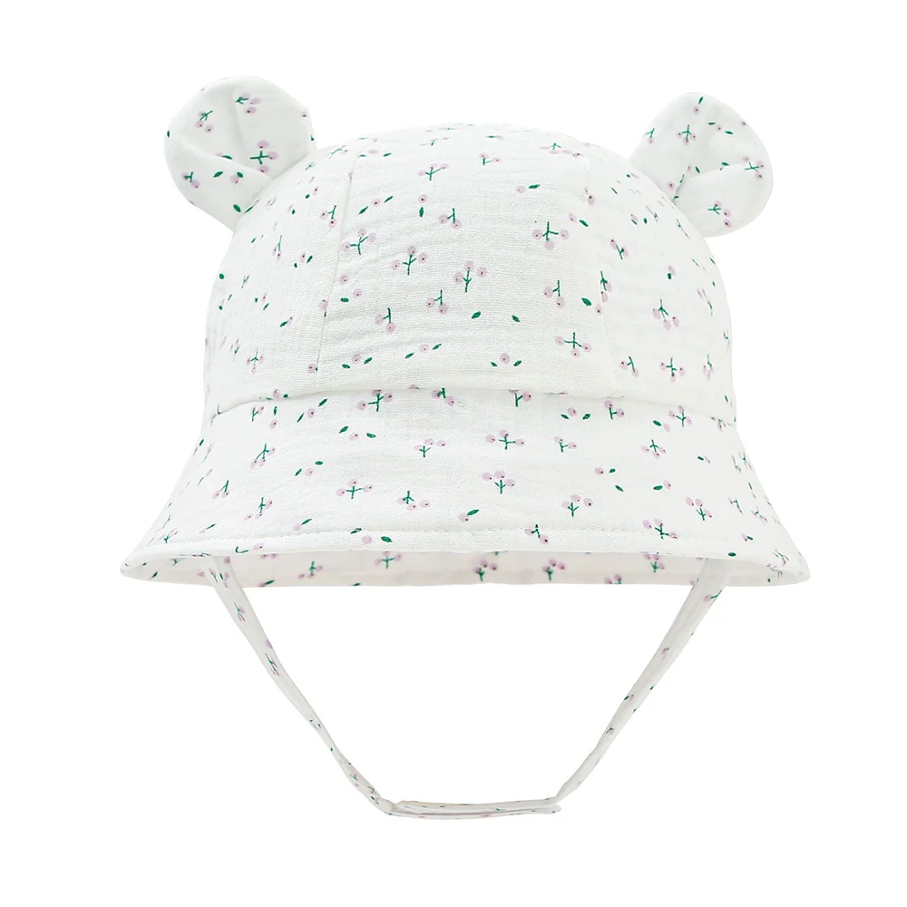 Joli chapeau d'été en coton pour enfants – Image 4