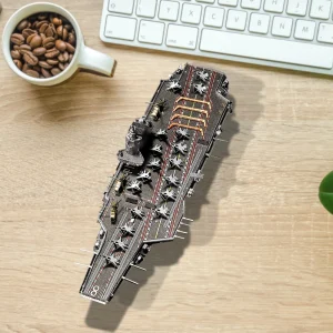 Puzzle 3D en métal | Cuirassé CNS Fujian | Jouets éducatifs