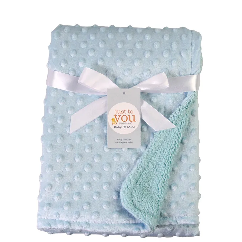 Couverture chaude double épaisseur pour bébé - Lange douillet pour nouveau-nés – Image 5