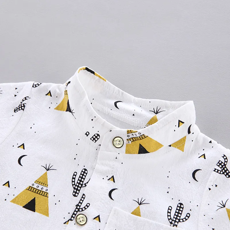 Ensemble bébé Cool Pyramid : ensemble chemise à manches courtes – Image 4