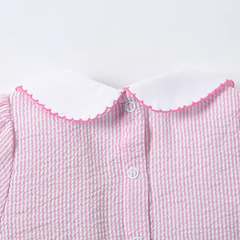 Robe de plage rose : robe de soirée festive à imprimé lapin – Image 5