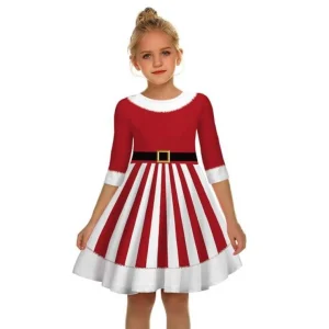 Robe de mode de Noël du Père Noël