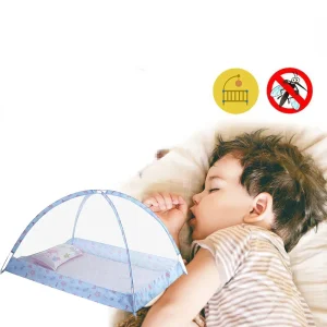 Lit moustiquaire pour enfants : dôme pliable et portable pour bébé
