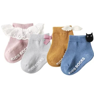 Lot de chaussettes antidérapantes pour enfants