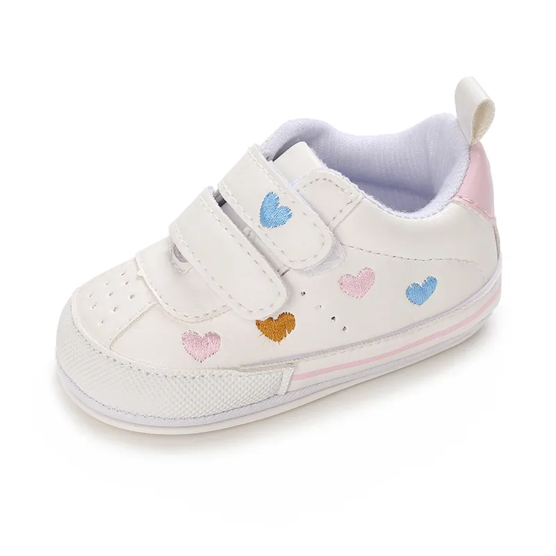 Chaussures bébé décontractées pour petites filles : jolies chaussures à semelles souples pour les premiers pas (0-18 mois) – Image 6
