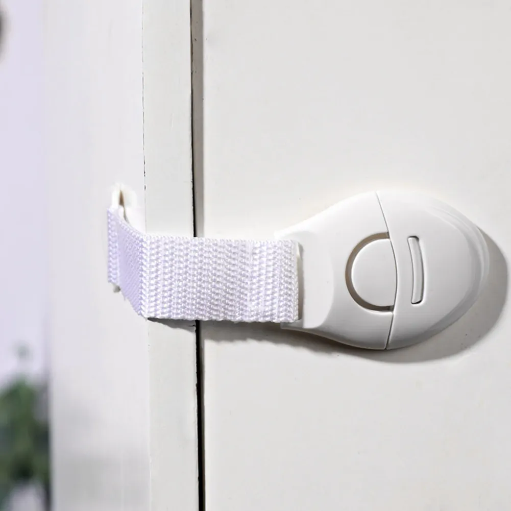 Lot de 10 verrous de sécurité pour armoires et tiroirs en plastique – Image 8