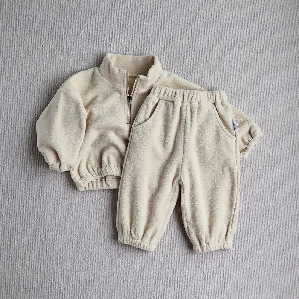 Ensemble de sweats à capuche de sport d'automne pour tout-petits – Image 5