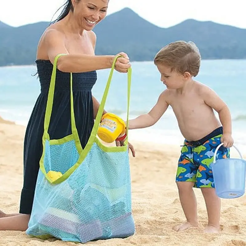 Sac de rangement en filet pour jouets de plage pour enfants – Image 8