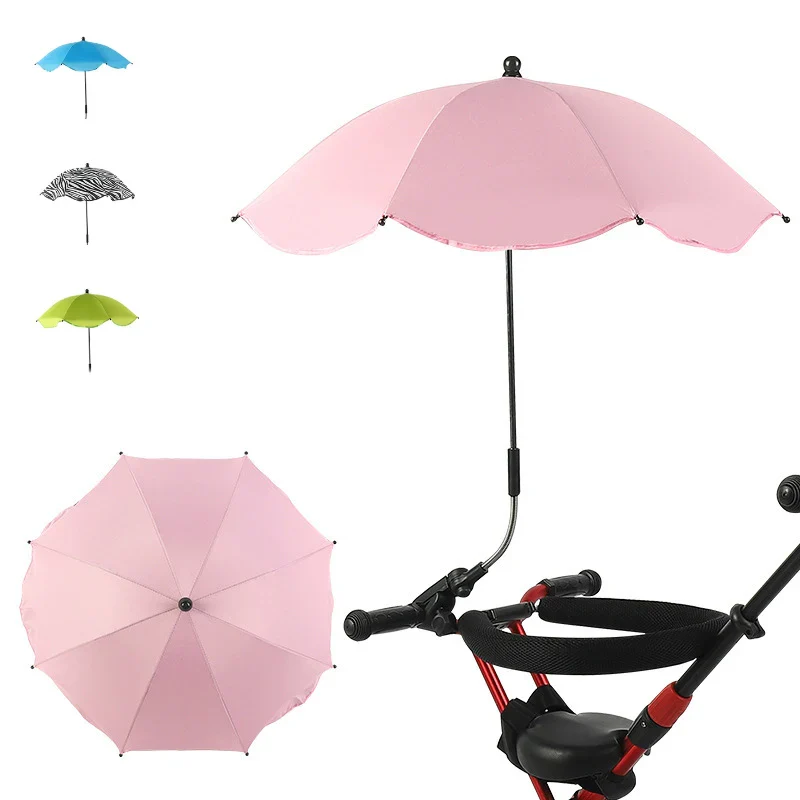 Parapluie réglable pour poussette - Pare-soleil UV pour poussette – Image 2