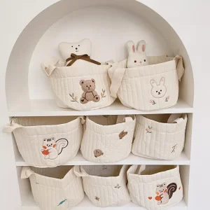 Sac de rangement pour couches et jouets pour nouveau-né