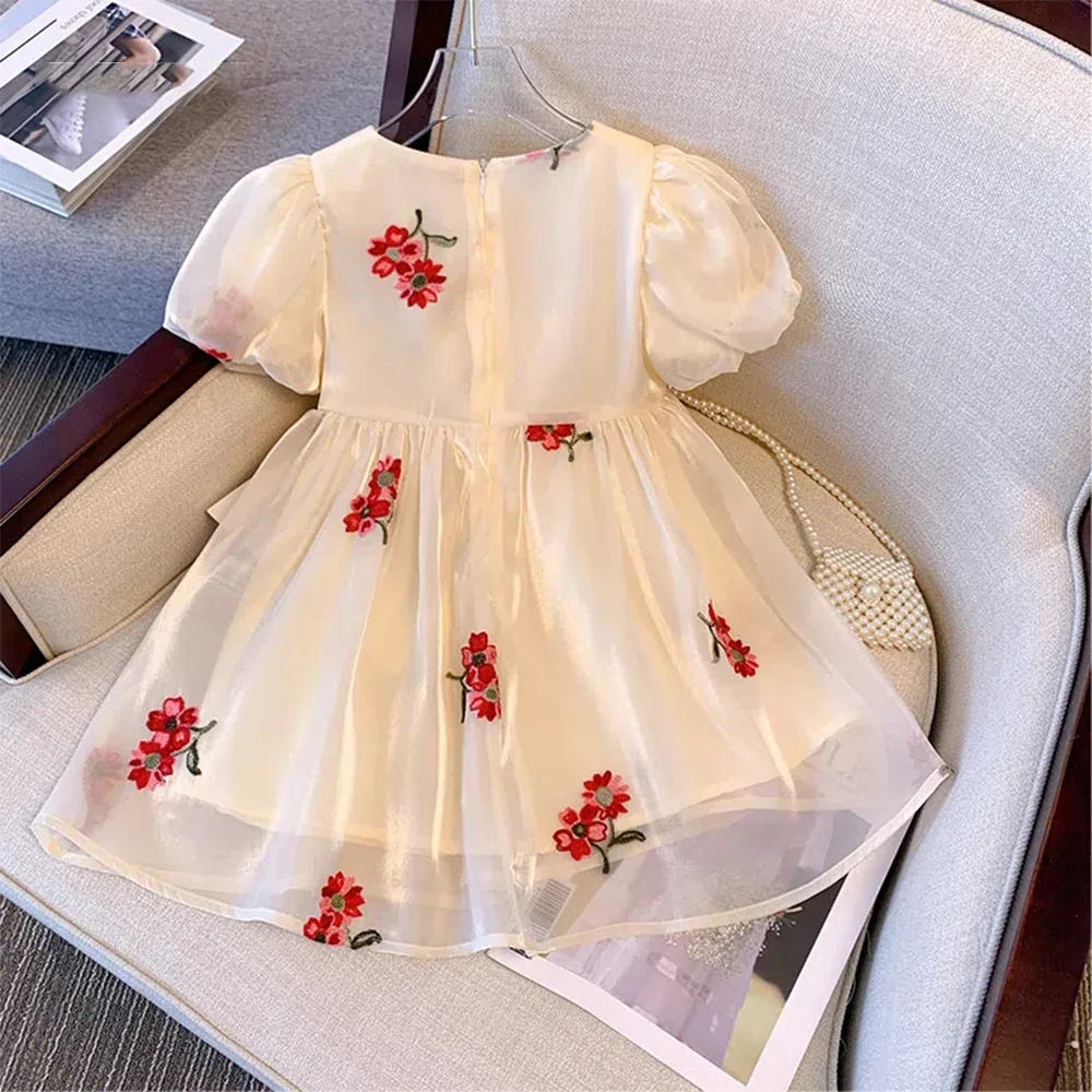 Robe de princesse d'été pour tout-petits : élégante et stylée – Image 3