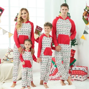 Pyjamas assortis pour la famille, barboteuses une pièce mignonnes et douces