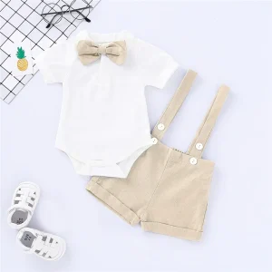 Tenue bébé garçon style gentleman (nouveau-né à 24 mois)