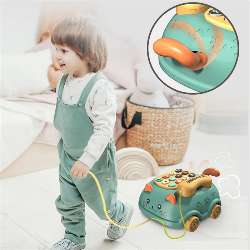 Jouet piano-téléphone avec musique - une méthode d'apprentissage intelligente pour les bébés et les jeunes enfants – Image 4