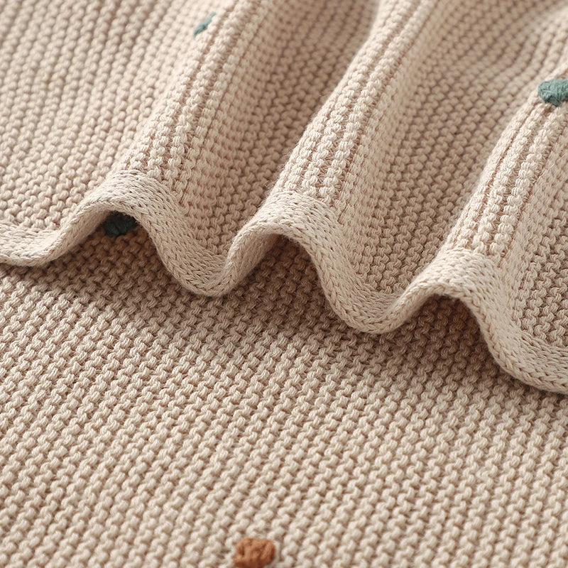 Couverture tricotée ultra douce pour bébé – Image 3