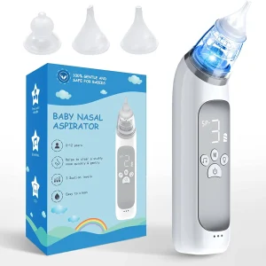 Aspirateur nasal électrique : aspiration nasale douce pour les bébés