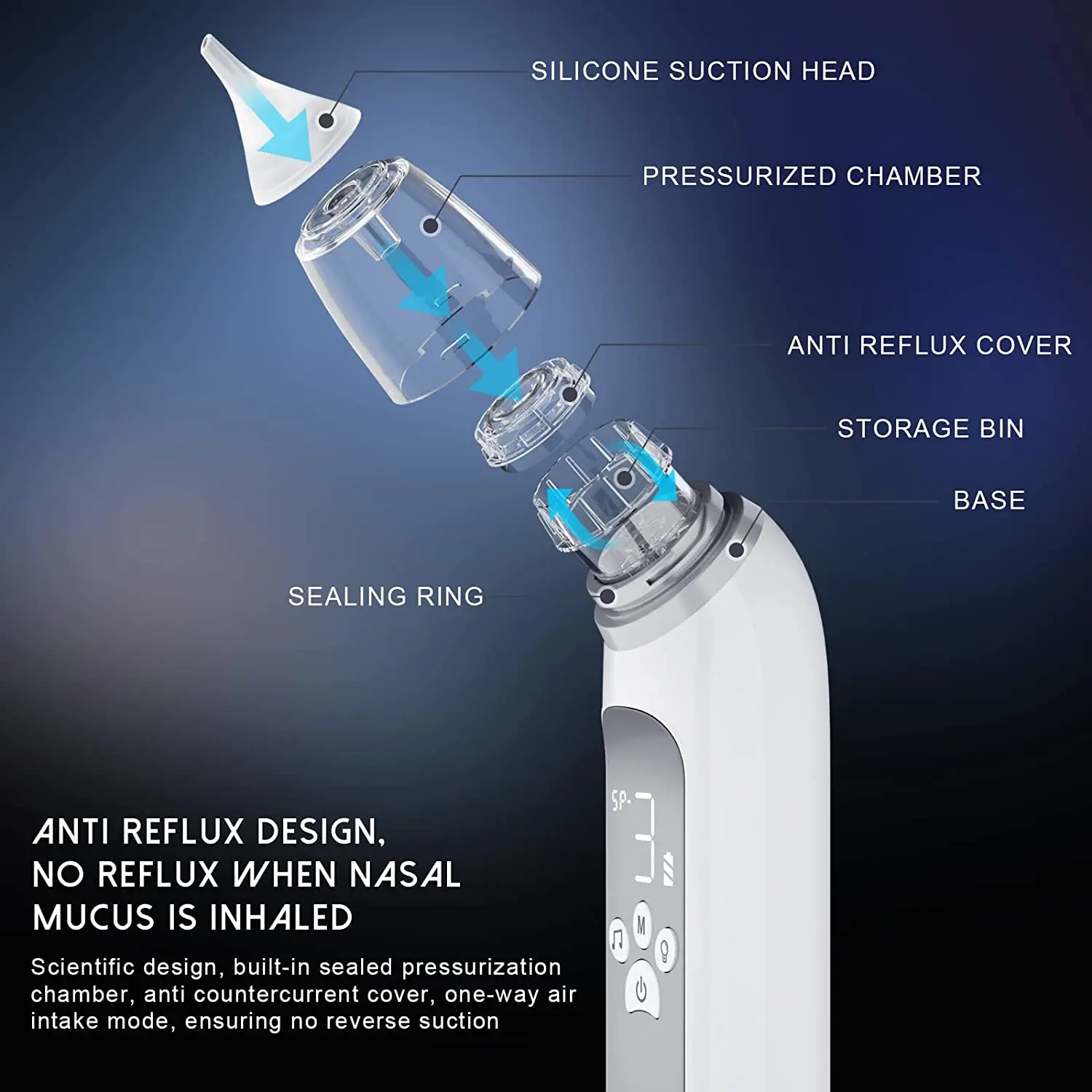 Aspirateur nasal électrique : aspiration nasale douce pour les bébés – Image 4